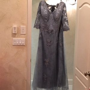 Formal wedding or prom long dress